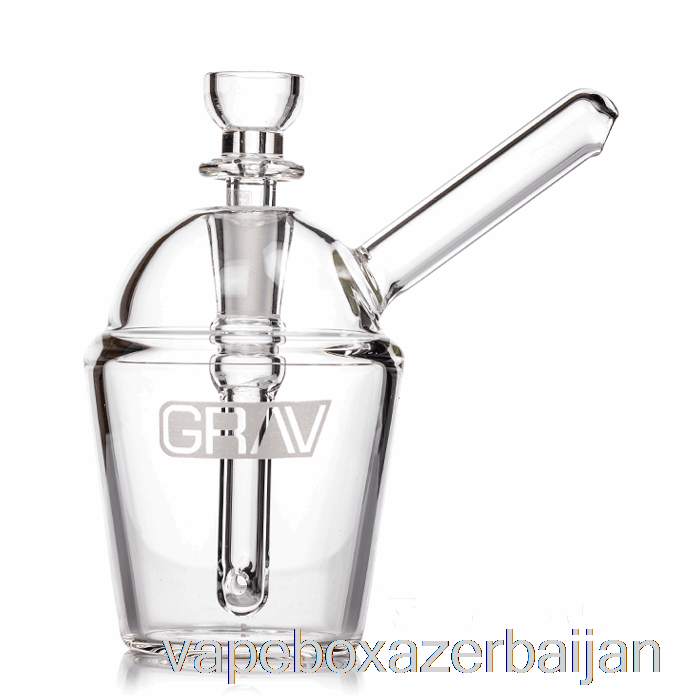 Vape Azerbaijan GRAV Slush Cup Pocket Bubbler Clear